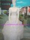 婚纱礼服米白泡泡纱F74-100款