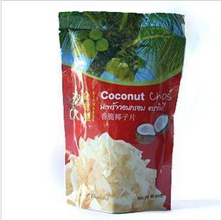  泰国特产泰国金啦哩香脆椰子片40g 浓香烤椰片