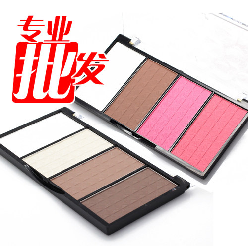 Mother home/娘家四色修容粉 高光+阴影粉 腮红 提亮双修