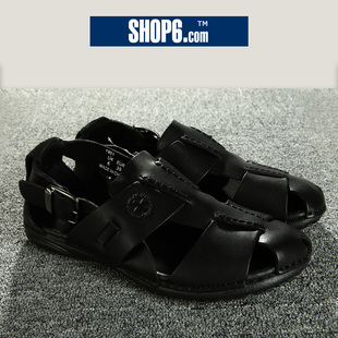3,465 ★ shop Shop6, 6th men's 2012 new style leather casual flat with Europe and sandals