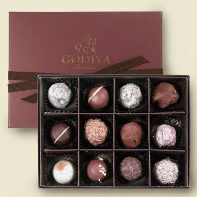 比利時 GODIVA 松露巧克力禮盒裝 12 顆 送禮佳品