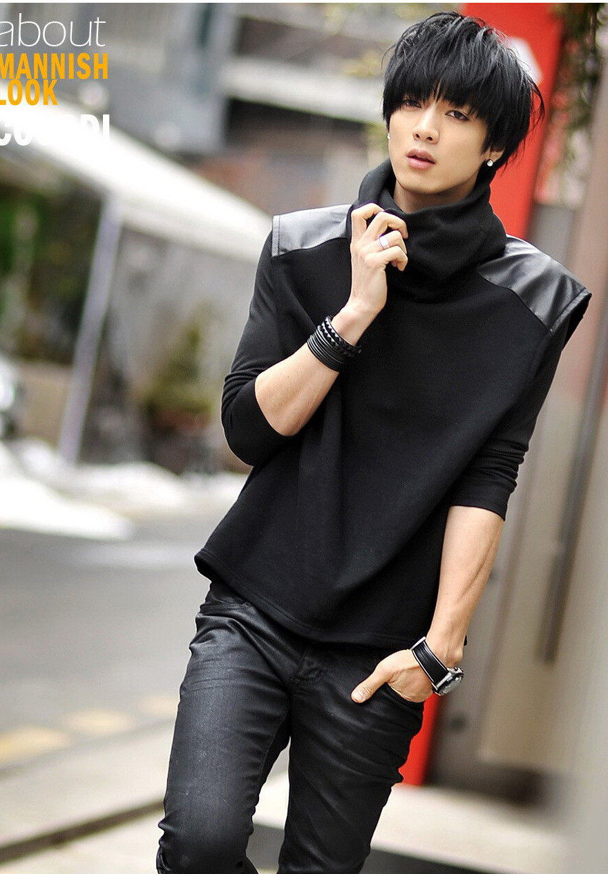 棉<em>马甲</em>,古由<em>卡</em>韩版男装潮流休闲街拍达人秀马