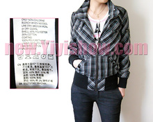 日单女装╭* <span class=H>HM</span>/H&M 格子帅气立领夹克  特卖 l蓝绿黑格子