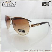 潮人男女时尚万宝龙太阳镜复古墨镜montblanc蛤蟆镜太阳眼镜MB054