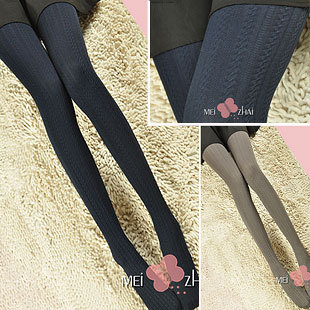 糖果色紧身弹力裤...