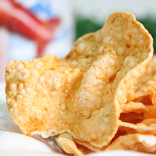  台湾美食膨化食品咔咔特产龙虾饼（薇辣味零食品） 绿色食品 40g