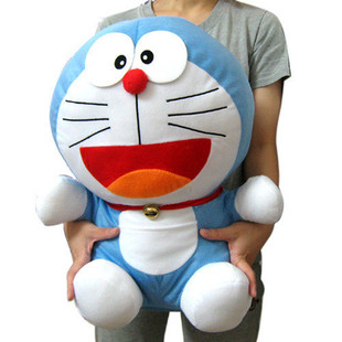超大可爱多啦A梦机器猫叮当猫毛绒公仔 生日礼物 50cm   价格54.90￥/