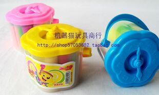 安全无毒～婴儿玩具彩泥 晶晶牌橡皮泥彩泥儿童玩具 益智彩泥12色