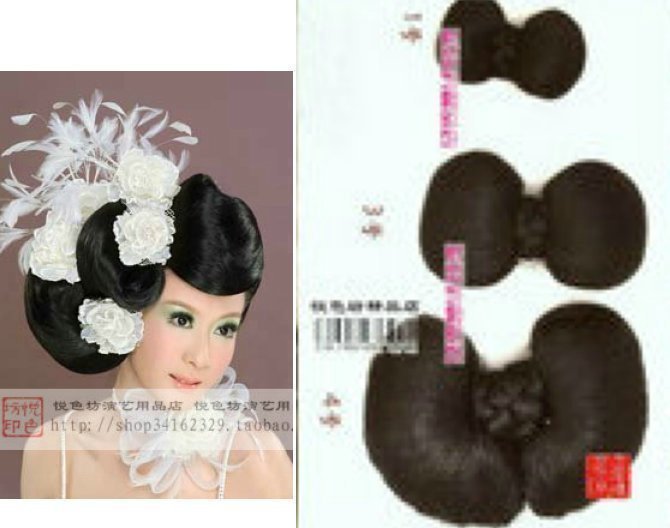 蝴蝶结假发包 秀和服造型假发 特大号 外单品质在类目 美发护发/假发, 假发, 整顶假发中 - 来自Buy2taobao.com提供专业的淘宝代购服务