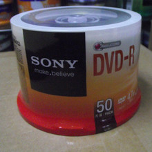特价 SONY/索尼正品DVD刻录光盘 DVD-R 16X 50片装空白光盘