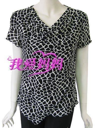 磊铭中老年服裝中年人服饰 中年女装夏装 中老年女装气质妈妈装