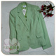 德国Vogele-暗条纹的浅清新绿小西装5个号
