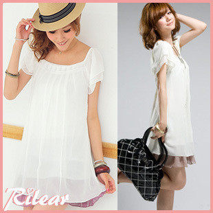 DI(W)160g&SQ9521&10����װ������Ů��Լ���޴�ɫѩ��ȹ����ȹ