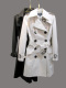 <span class=H>Burberry</span>\巴宝莉同款  双排扣  好品质 长款风衣 269!  已到货