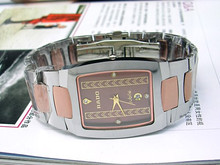 Tungsteno de acero relojes relojes relojes de zafiro [56785] para obligar a los relojes de moda, relojes