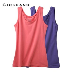 2012 Giordano rainbow color vest underwear ladies ' two-Pack 01240557