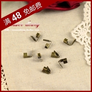 DIY饰品材料配件 古铜色 蛇头夹 （尺寸有改动看描述）