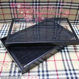 新款加厚牛皮纸 有盖戒指盒 袖扣耳钉展示架展示盒带盖子首饰托盘