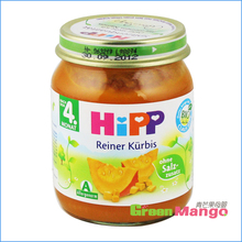 德国原装进口 Hipp喜宝辅食1阶段有机免敏南瓜菜泥 125g