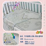 蒂乐婴儿新生儿用品竹纤维婴儿凉席/凉枕/童车席三件套/夏季首选