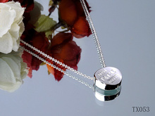 Tiffany Tiffany de la moda de plata de Tiffany Collar de plata 925 collar de Tiffany clásico collar