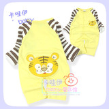 【卡哇伊baby】日本西松屋全棉可爱老虎造型PP 爬服/爬衣/哈衣