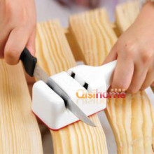 金冠豆豆 家用双槽磨刀器 菜刀 水果刀 家用磨刀工具 双槽磨刀位