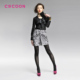 COCOON可可尼2012新品记忆面料花短裙女款201109001原价498