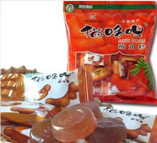  云南特产 甜馨牌猫哆哩酸角糕 酸角糖 红袋80克糖果小吃零食