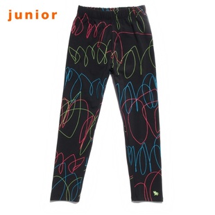 Giordano in summer 2012 new stock recommendation seven girls fluorescent color flower stretch children tights seven