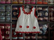 明明的手工坊原创纯手工编织儿童毛线，裙婴儿裙式背心小细3+1