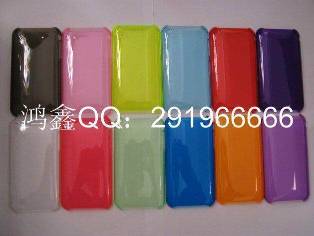 苹果手机外壳 iphone 3G保护壳 3GS彩壳 外壳 12色可选 特价