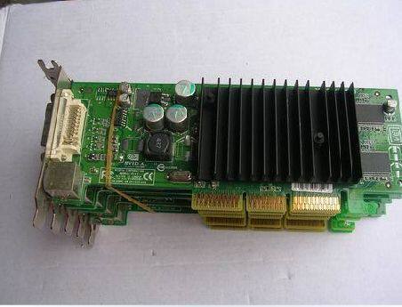 新 微星 原装 MX440 GF4 经典AGP 64M显卡 支持半高 小机箱专用