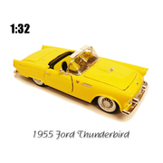 欧美1955 Ford Thunderbird 福特雷鸟收藏车模型装饰1 32