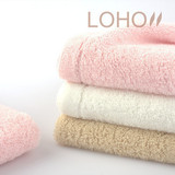 竹纤维毛巾:LOHO竹纤维丝柔润肤洗面巾Soft 3条特价90元