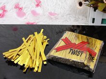 结婚用品 婚庆糖盒配件 金丝扎丝 8CM长批发