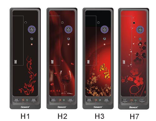三众 城市猎人 迷你小机箱 带电源 HTPC 广东省内125包邮