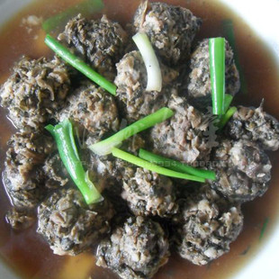  温州特产美食下饭菜私房菜梅菜干肉丸真空包装加热即食