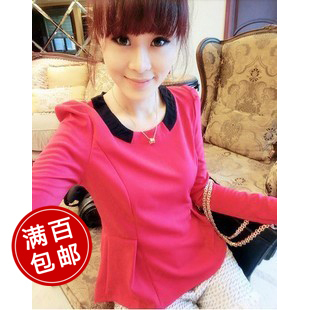  蘑菇街冬装韩版女装短外套厚新品秋冬新款闺蜜装衣服装批发美丽说