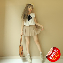 CICI-SHOP 新款夏装 日系甜美百褶裙裤2082