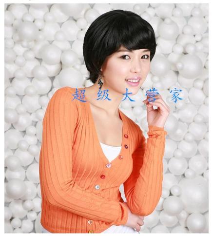 特價 新款 真發 日韓非主流 短直發 假發在類目 美髮護髮/假髮, 假髮, 整頂假髮中 - 來自Buy2taobao.com提供專業的淘寶代購服務