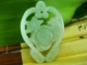 缅甸翡翠 浅绿《爱相随》