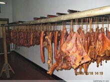 周老大腊肉王 四川特产 烟熏腊肠 248 10斤 包邮费