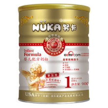 包邮 美国努卡金装益智婴幼儿奶粉一段 最新现货 罐装900g 买2送1