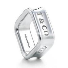 Tiffany plata esterlina mens anillo de plata 1837 Nanjie cuadrados ring ring hombre anillo de plata de Corea del niño personalizada