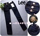 LEE's独特三颗扣 修身提臀小直筒裤牛仔裤铅笔裤