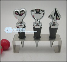 不锈钢酒塞 葡萄酒瓶塞 樽塞 红酒塞 硅胶软塞 锌合金樽塞