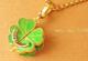 欧美新品 四叶草幸运草吊坠挂坠