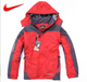 【118特价包邮】NIKE/耐克 时尚男装内夹厚棉加毛绒 拼色棉衣外套
