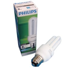 【低碳生活-节能用品】皇冠保证-飞利浦节能灯/标准型2U8W